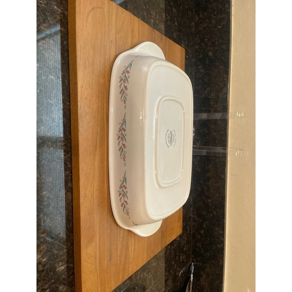 CORELLE COORDINATES Rosemarie PATTERN LASAGNA PAN